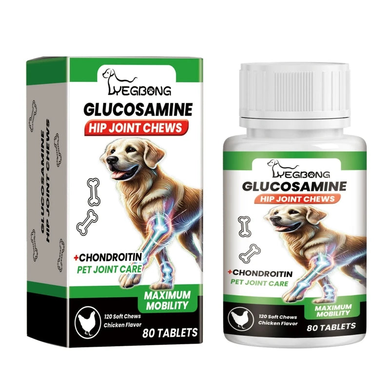 Advanced Joint Nutrition Supplements for Dog 80 Tablets Ease Arthriti Symptoms Dropshipping