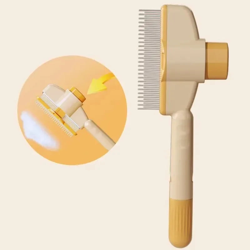 1PC pet products, small pet bathing and beauty utensils, small animal combs, cat and dog self-cleaning pet beauty combs, lice re