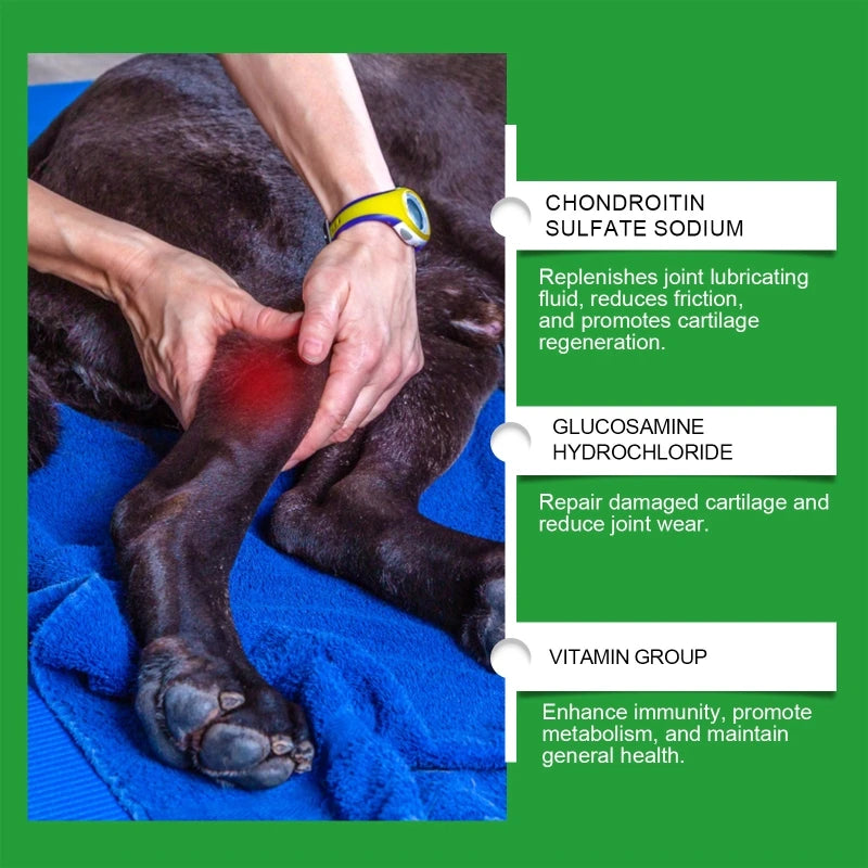 Advanced Joint Nutrition Supplements for Dog 80 Tablets Ease Arthriti Symptoms Dropshipping
