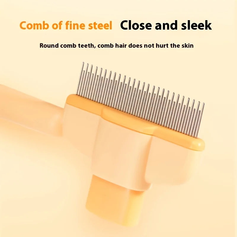 1PC pet products, small pet bathing and beauty utensils, small animal combs, cat and dog self-cleaning pet beauty combs, lice re