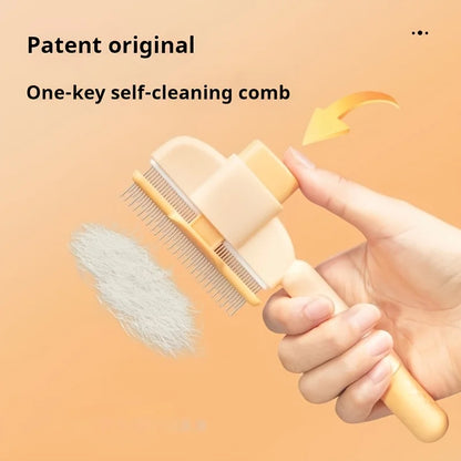 1PC pet products, small pet bathing and beauty utensils, small animal combs, cat and dog self-cleaning pet beauty combs, lice re