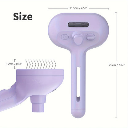 Cat Steam Brush - Steamy Pet Brush Grooming Tool For Shedding Cleaning Multifunctional Steamy Cat Pet Brush Dog Massager Brushes