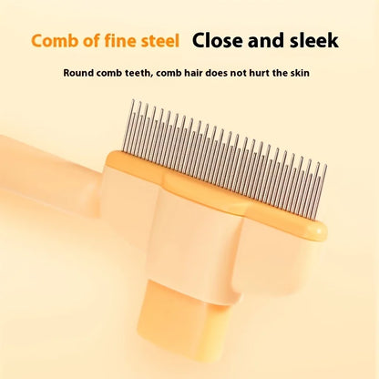 1PC pet products, small pet bathing and beauty utensils, small animal combs, cat and dog self-cleaning pet beauty combs, lice re